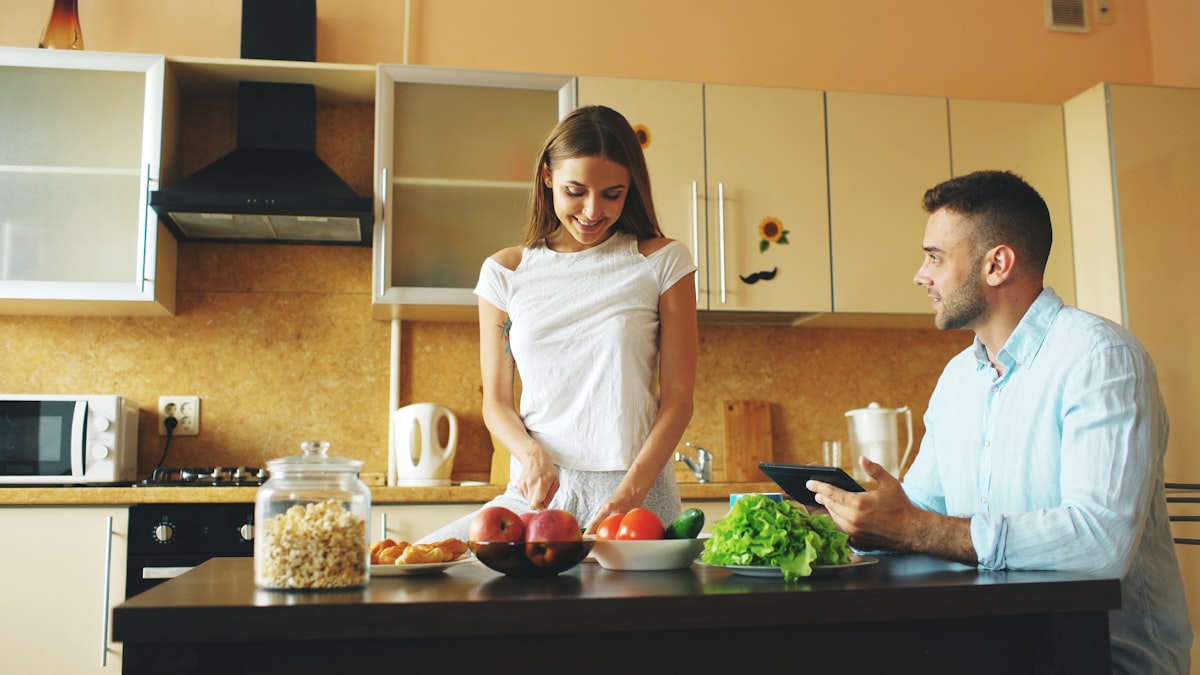 Man enjoying healthy nutrition and fitness lifestyle